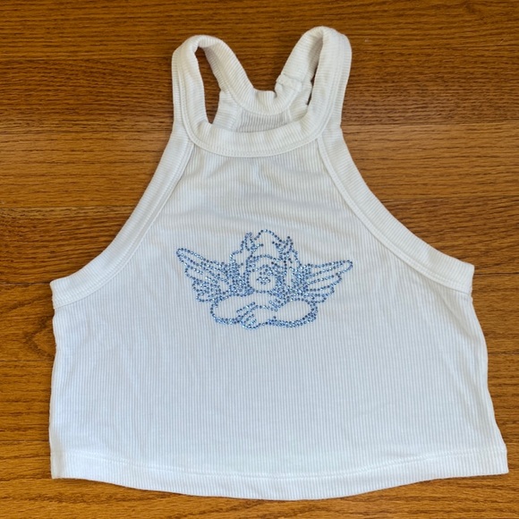Boys Lie Tops - Boys Lie Cropped Ribbed Top